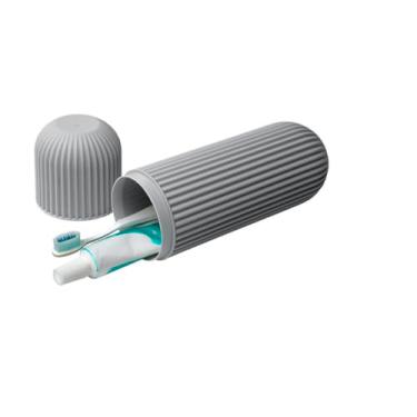 Imagem de Estojo Porta Escova e Pasta de Dentes para Viagem – Higiene Prática e Protegida em Qualquer Lugar