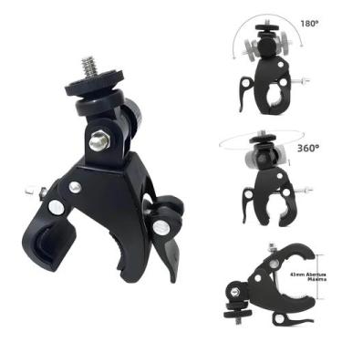 Imagem de Suporte De Guidão Universal Rotativo 360 Graus Para Câmera GoPro E DV 