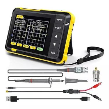 Imagem de Osciloscópio Digital Portátil, 200kHz Largura de Banda, Tela 2.8 Polegadas, USB, 2.5MS/s