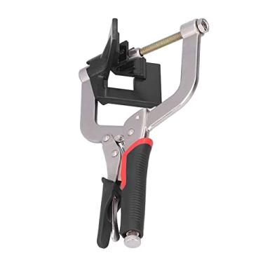 Imagem de Cryfokt Braçadeira de Canto de 90 Graus Em Aço de Alto Carbono Resistente para Fixação de Madeira Em ângulo Reto, Ideal para Projetos de Marcenaria