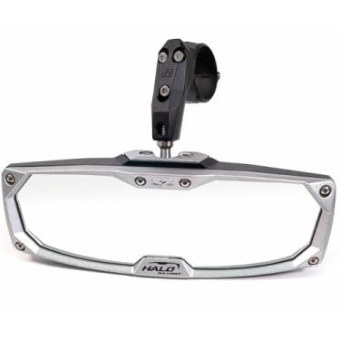 Imagem de Espelho retrovisor Seizmik Halo-RA CAST com bisel de alumínio fundido para sistema de proteção de rolo de tubo redondo de 4,5 cm 18024