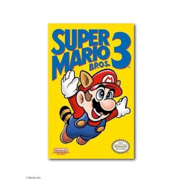Imagem de Pyramid America Pôster Super Mario - Pôster Super Mario Bros 3 - 28 x 43 cm para decoração de sala de videogame, escritório e jogadores - Decorações Nintendo