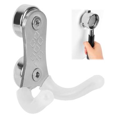 Imagem de Suporte Magnético Compactador Café em Porta-Filtros, Adequado para Paredes Metálicas com Adesivo Magnético Acessório para Café Compatível com a Maioria dos Porta-Filtros