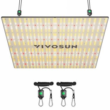 Imagem de VIVOSUN Luz LED de cultivo VS4000 com diodos Samsung LM301H e diodos de marca regulável, luz solar de espectro total com óculos para sala de cultivo para plantas internas, sementes de vegetais e flores