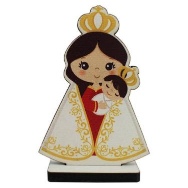 Imagem de Imagem de MDF Nossa Senhora de Nazaré Infantil - SJO Artigos Religioso