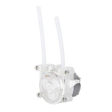 Imagem de ZAWELIYO Bomba de Líquido Peristáltica Bomba de Dosagem DIY Silenciosa Durável para Análise de Laboratório de Aquário, de Mangueira de Plástico de Engenharia 6V, por Experimento Bioquímico de Cerâmica