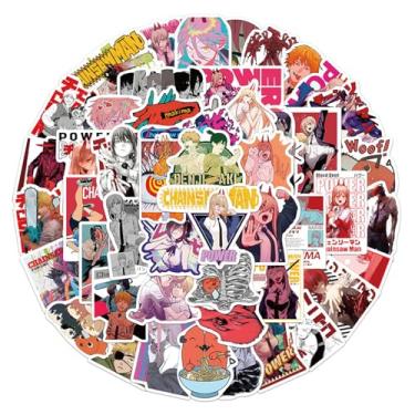 Imagem de Adesivos masculinos de motosserra para garrafas de água 50 peças adesivos bonitos, à prova d'água, bonitos e modernos, adequados para copos, telefones, bicicletas, guitarras, malas, piano, skate.