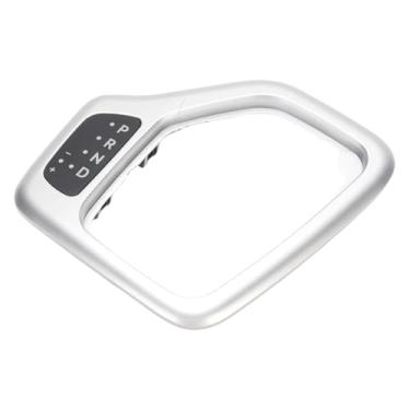 Imagem de aqxreight Moldura do Câmbio de Transmissão Com Kit de Chicote 5YD27LS5AA Substituição do Painel de Acabamento da Moldura Câmbio de Marcha para Cherokee 2014-2018 Prata Seu Modelo Antes da Com