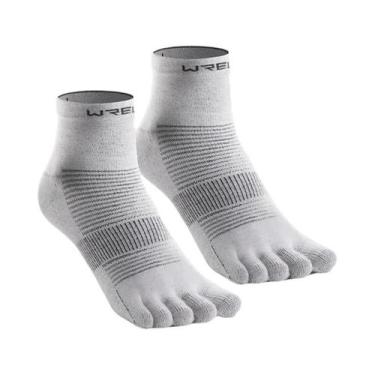 Imagem de Meias De Corrida Masculinas COOLMAX Com Tecnologia De Absorção De Umid