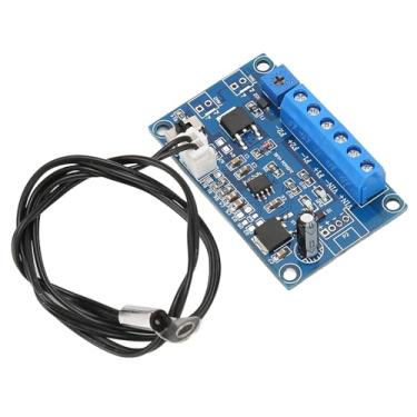 Imagem de Luqeeg Controlador de Velocidade do Ventilador Pwm Ajustável, Parada Automática, Caixa de Pc, Controlador de Velocidade do Ventilador para de 2/3/4 Fios, Cabo de 19,7 Polegadas