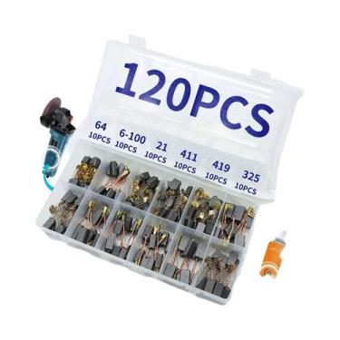 Imagem de Conjunto De 120 Escovas De Carvão Para Ferramentas Elétricas De Melhor
