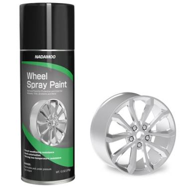 Imagem de Pintura en Aerosol NADAMOO para Llantas de Aluminio Plata 380 mL Semi-