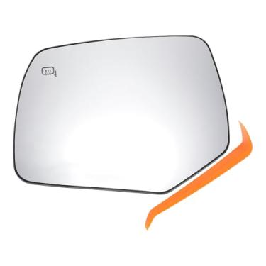 Imagem de Hihaha No.8L8Z17K707G Substituição de vidro espelhado com placa traseira para Ford Escape 2008-2012 lado esquerdo 1 conjunto