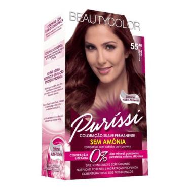 Imagem de Tonalizante Beautycolor Purissi 55.46 Vermelho Fatale