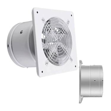 Imagem de HYZHANHONG Exaustor Silencioso Potente 4/6/8 Polegadas, Ventilador de Exaustão em Metal de Alto Fluxo de Ar para Cozinha,110v,4inch