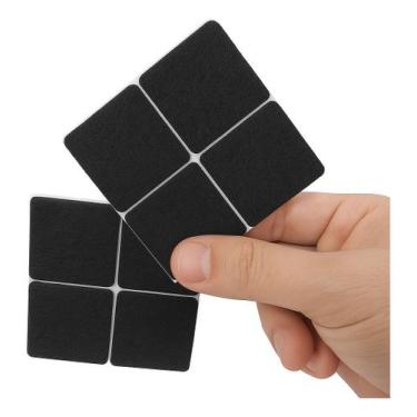 Imagem de Protetor Adesivo 44cm Anti Risco Impacto Móveis Casa Feltro Cor:Bege -