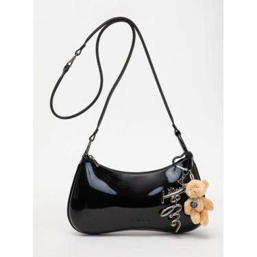 Imagem de Bolsa Feminina Petite Jolie PJ11346 Icon Bag Cor:Preto, Preto