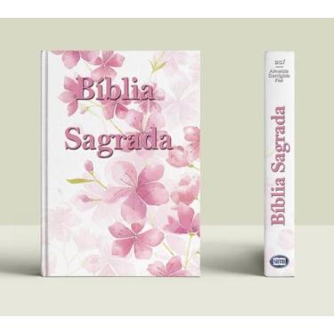 Imagem de Bíblia da Mulher Florida Rosa - Capa Dura - ACF - BOOK7