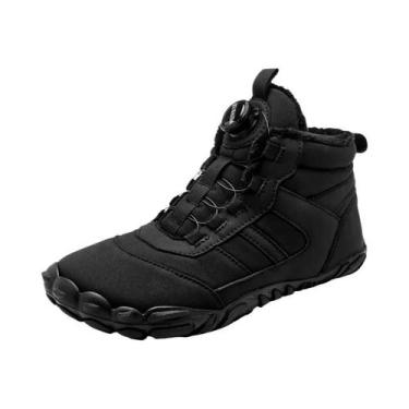 Imagem de Botas de Neve Infantil Unissex - Antiderrapantes e Quentes para Invern