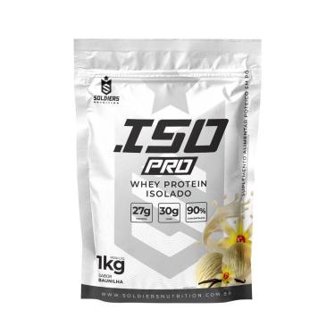 Imagem de ISO PRO Whey Protein Isolado 1kg - Soldiers Nutrition-Unissex