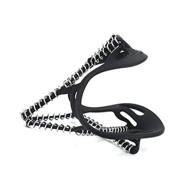 Imagem de Irfora Apertos de Neve Com Molas para Escalada, Travas de Tração Gelo Aço Inoxidável, Tiras Borracha Vestíveis, Adequados para Sapatos UE 35-43, Leves e Portáteis Fácil