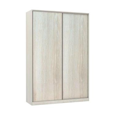 Imagem de Guarda Roupa Solteiro 2 Portas De Correr 3 Gavetas Prime Plus 159 Cm Luciane Móveis