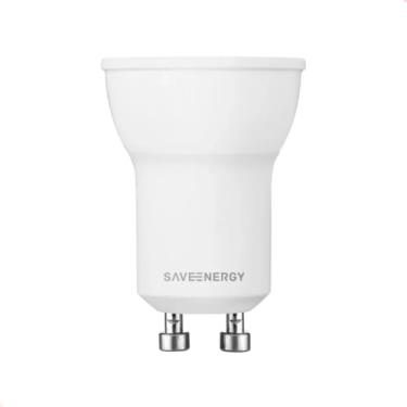 Imagem de LAMPADA MINI DICROICA MR11 LED 4W 2700K BIVOLT GU10 SAVE ENERGY