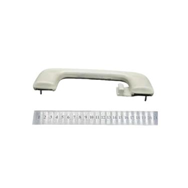 Imagem de 1 unidade compatível com Mitsubishi Pajero Outlander ASX alça de apoio de braço de teto 7610A124YA 7610A125 Maçaneta de porta interna de substituição(Beige with hook)