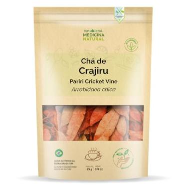 Imagem de Chá de Crajiru, Pariri, Folhas Avermelhadas Selecionadas, Medicina Natural, 25g