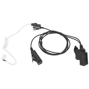 Imagem de Pdflie Acessórios XTS Walkie Talkie Fone de ouvido de rádio e microfone compatível com Motorola XTS 1500 2250 2500 3000 5000 8000 (com fio, preto)