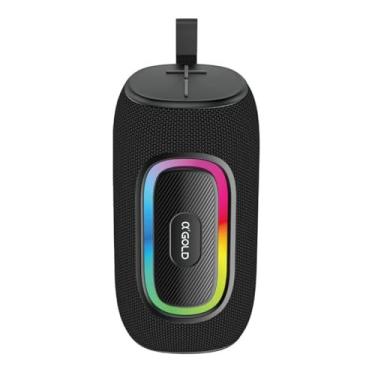 Imagem de Caixa de Som Bluetooth Sem Fio Portátil com LED Potente (preto)