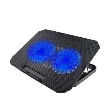 Imagem de Suporte Notebook Base Led Refrigerada VentilaçãO Silenciosa Cor Preto Cor Do Led Azul
