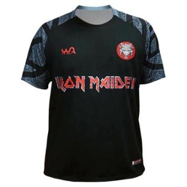 Imagem de Camiseta Wa Sport Masculino Iron Maiden Futebol Manga Curta-Masculino