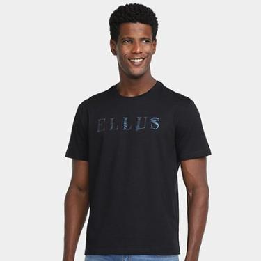 Imagem de Camiseta Ellus Cotton Fine Ellus Foil Classic Masculina-Masculino