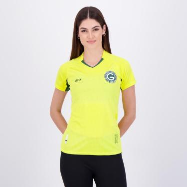 Imagem de Camisa Gr33n Goiás Goleiro 2023 Feminina-Feminino