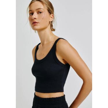 Imagem de Regata Cropped Hering Em Ribana Feminina-Feminino