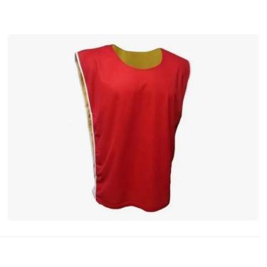 Imagem de Colete Dupla Face Futebol Treino Esportivo Adulto Unidade-Unissex