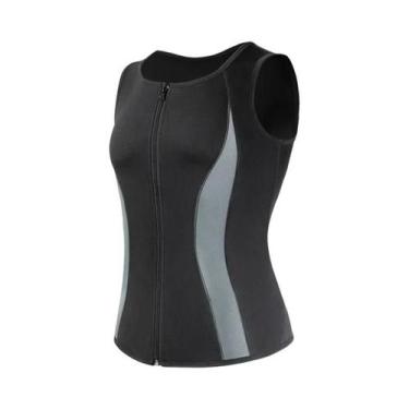 Imagem de Colete Modelador Masculino De Neoprene Para Treino De Cintura, Colete 
