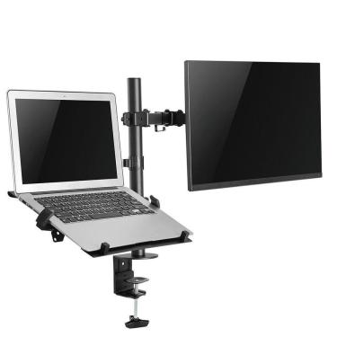 Imagem de Suporte De Mesa Duplo Para Monitor E Notebook Tm22nb