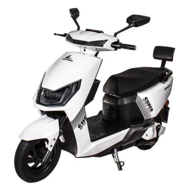 Imagem de Scooter Elétrica WeHawk WX05 1000W  60V 20Ah  Até 60km  Sem CNH, Branc