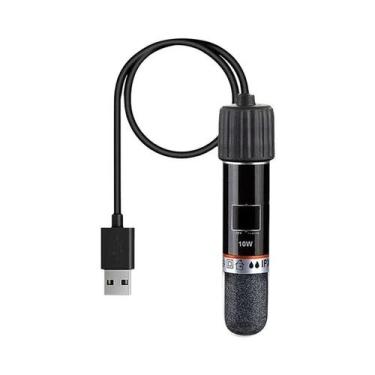 Imagem de Aquecedor Submersível USB Para Aquário Pequeno 10W Com Termostato 26 g