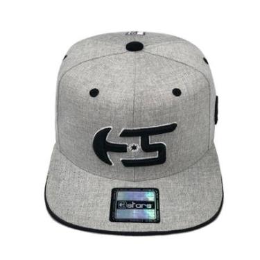 Imagem de Boné Strong Aba Reta Cinza Snapback EST-201 E-STARS-Masculino