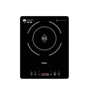 Imagem de Cooktop de Indução Philco Portátil 1 Queimador PCT10A