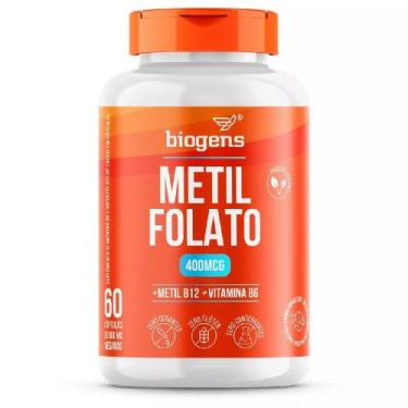 Imagem de Biogens metil folato metilfolato 400mcg 60 caps