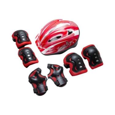 Imagem de Conjunto De Equipamentos De Segurança Para Patinação Infantil 7 Peças: