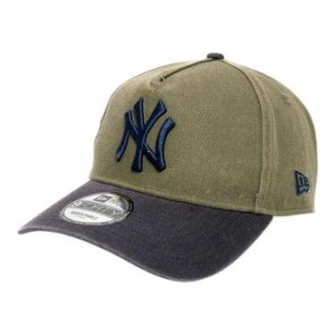 Imagem de Boné New Era 940 A-Frame New York Yankees New Olive-Masculino
