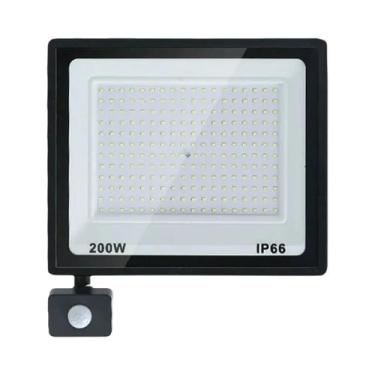 Imagem de Refletor LED À Prova d'Água Com Sensor De Movimento 10W-300W, Holofote