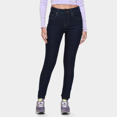 Imagem de Calça Skinny Levis 721 High Rise Feminina, Azul escuro, 40
