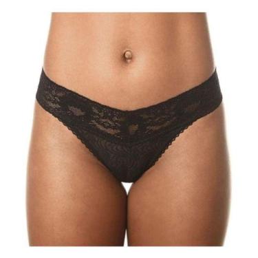 Imagem de Kit 3 Calcinhas Fio Dental Renda DeMillus Xamego 016198 Conforto Sem M