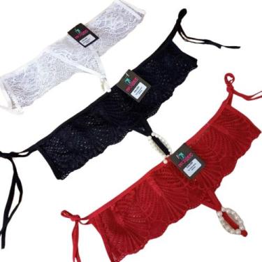 Imagem de Calcinha Tanga Fio Dental Tailandesa Sainha Apressadinha - Empoderadas